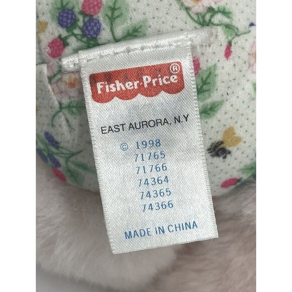 VTG 1998 Fisher Price Sarahberry Sarah Berry Bear Plush Stuffed Animal 10" - Picture 4 of 12